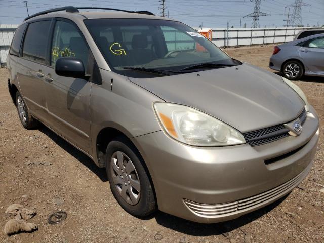 TOYOTA SIENNA CE 2004 with VIN 5TDZA23C04S159531 - Photo from auction