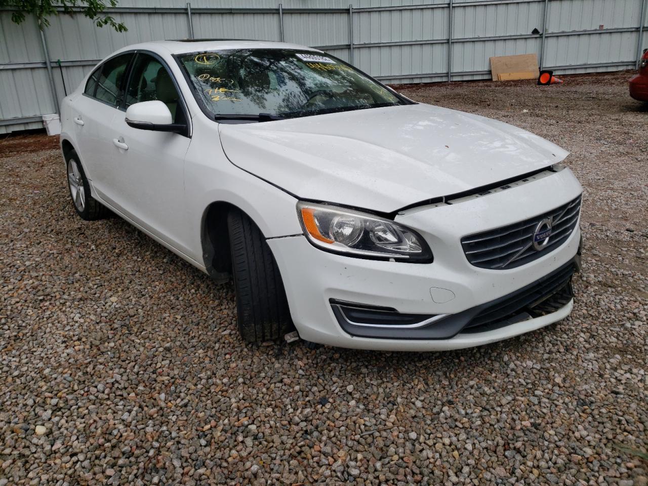 VOLVO S60 T5 2014 with VIN YV1612FS8E2278503 - Photo from auction