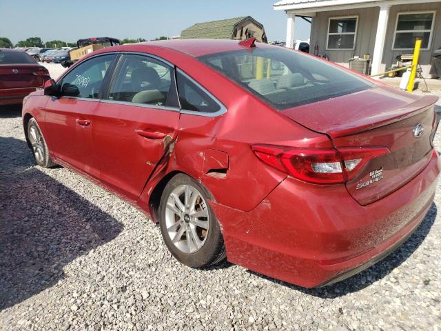 Photo 3 from auction – 2017 HYUNDAI SONATA SE with VIN 5NPE24AF8HH588657