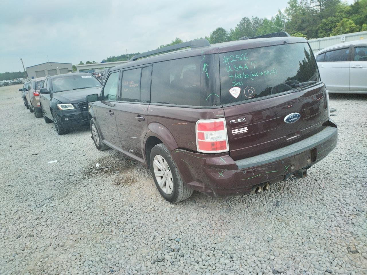 Photo 3 from auction – 2011 FORD FLEX SE with VIN 2FMGK5BC7BBD03240