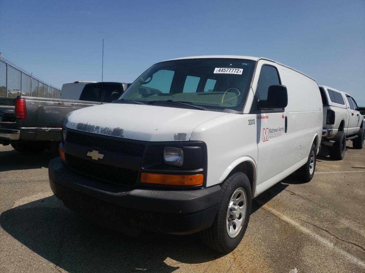 Photo 2 from auction – 2010 CHEVROLET EXPRESS G1 with VIN 1GCUGAD48A1177469