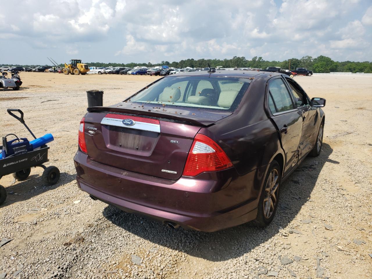 Photo 4 from auction – 2011 FORD FUSION SEL with VIN 3FAHP0JG1BR102944