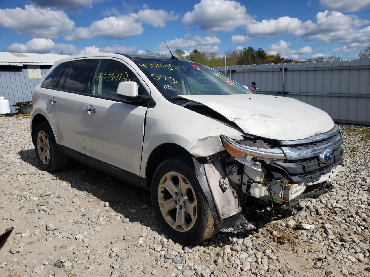 FORD EDGE SEL 2011 with VIN 2FMDK4JC8BBA40982 - Photo from auction