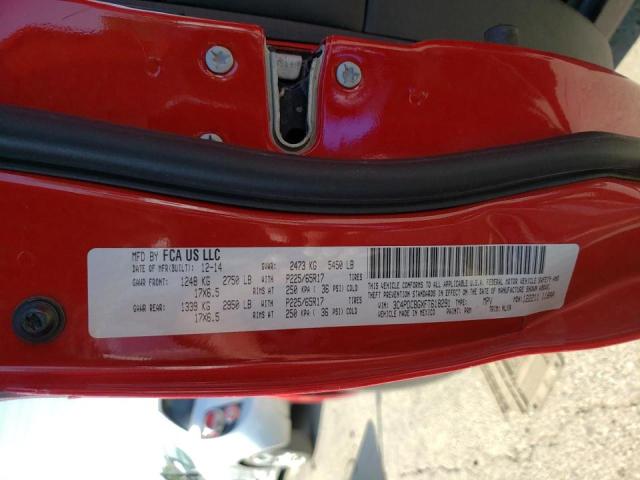 Photo 10 from auction – 2015 DODGE JOURNEY SX with VIN 3C4PDCBGXFT618291