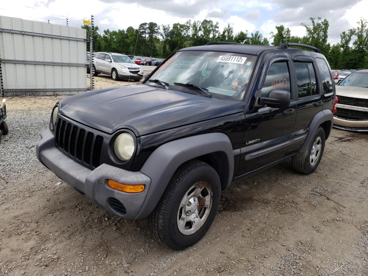 Photo 2 from auction – 2004 JEEP LIBERTY SP with VIN 1J4GL48K04W108750