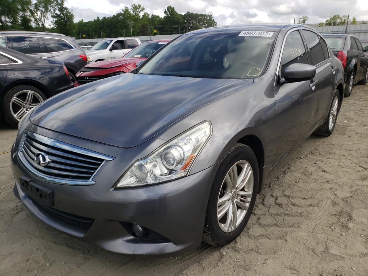 Photo 2 from auction – 2011 INFINITI G25 with VIN JN1DV6AR1BM653177