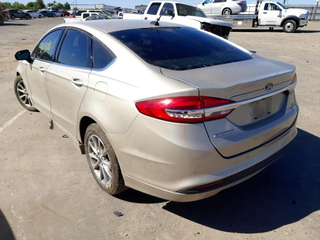 Photo 3 from auction – 2017 FORD FUSION SE with VIN 3FA6P0HD5HR190277