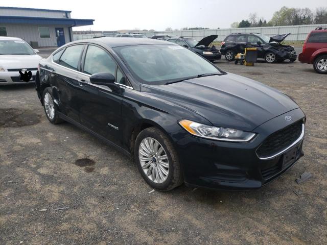 FORD FUSION S H 2014 with VIN 3FA6P0UU9ER217871 - Photo from auction