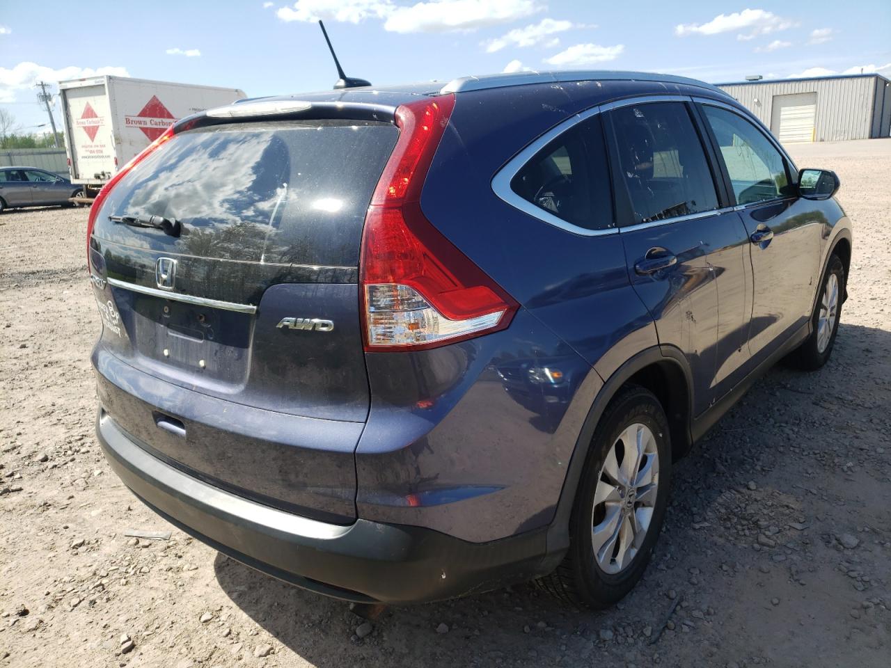 Photo 4 from auction – 2012 HONDA CR-V EXL with VIN 5J6RM4H7XCL058649