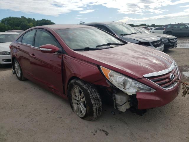 HYUNDAI SONATA GLS 2014 with VIN 5NPEB4AC4EH905156 - Photo from auction