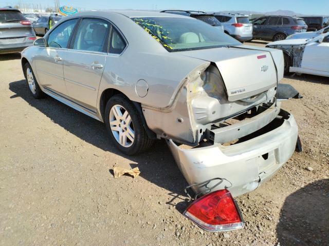 Photo 3 from auction – 2012 CHEVROLET IMPALA LT with VIN 2G1WG5E32C1221123