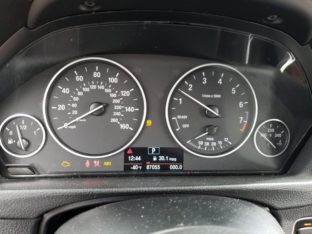 Photo 8 from auction – 2014 BMW 328 I with VIN WBA3A5G57ENP30827