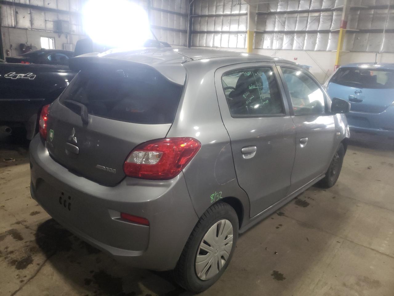 Photo 4 from auction – 2017 MITSUBISHI MIRAGE ES with VIN ML32A3HJ0HH004585