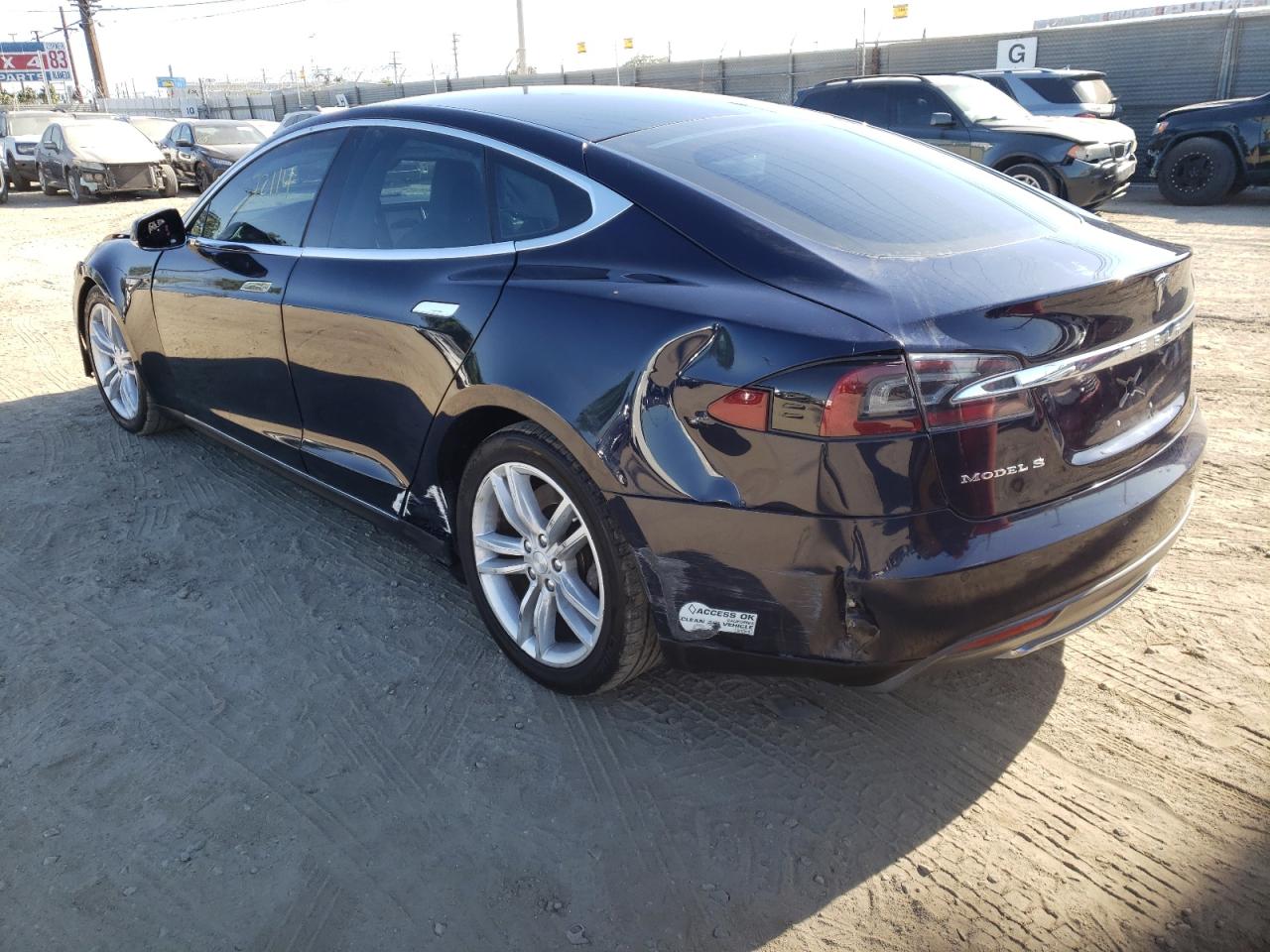 Photo 3 from auction – 2014 TESLA MODEL S with VIN 5YJSA1S15EFP30612