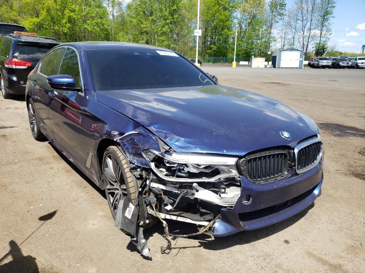 BMW 540 XI 2017 with VIN WBAJE7C34HG887493 - Photo from auction