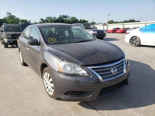 NISSAN SENTRA S 2014 with VIN 3N1AB7AP6EL677585 - Photo from auction