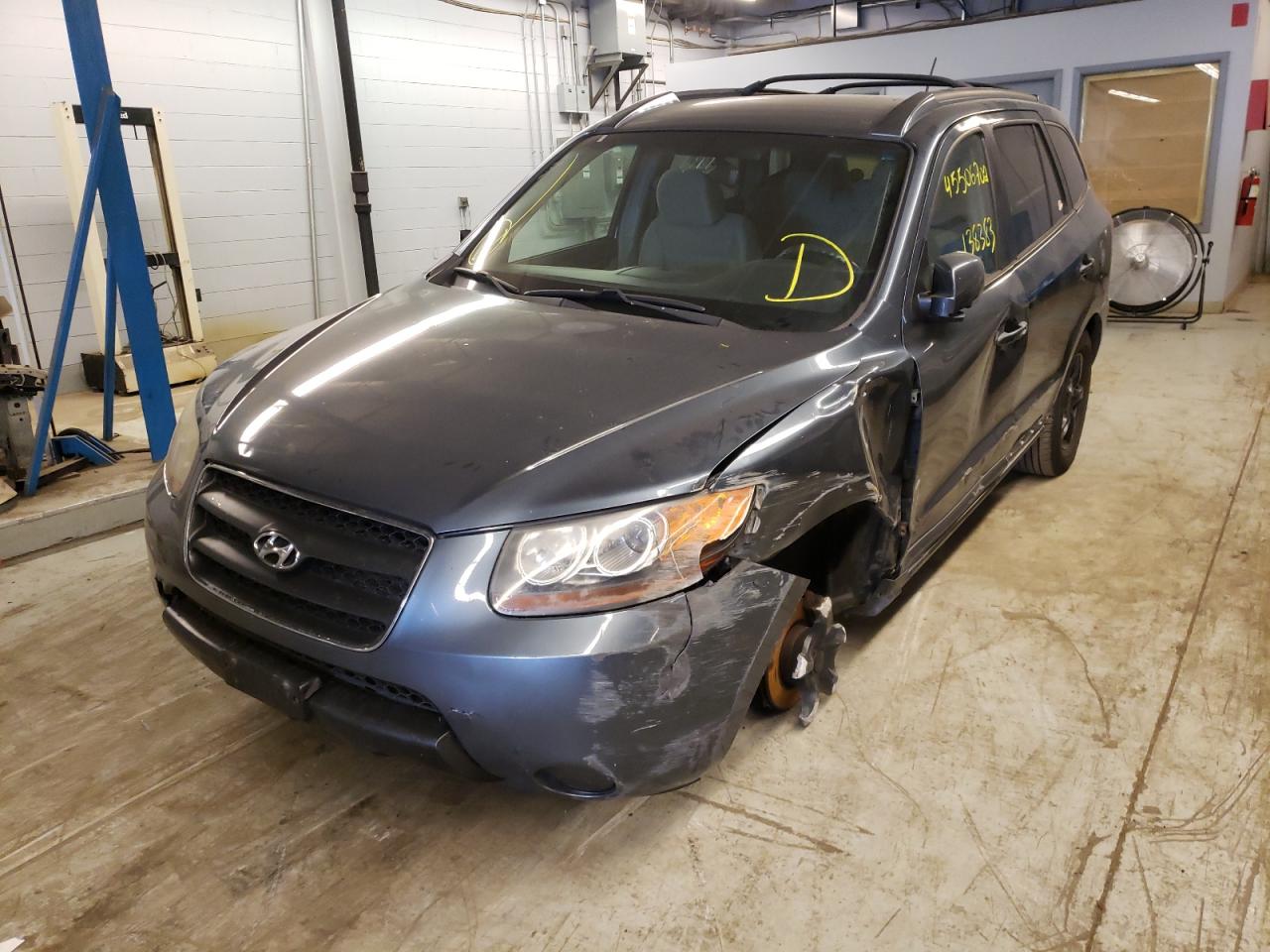 Photo 2 from auction – 2007 HYUNDAI SANTA FE G with VIN 5NMSG13D17H100434