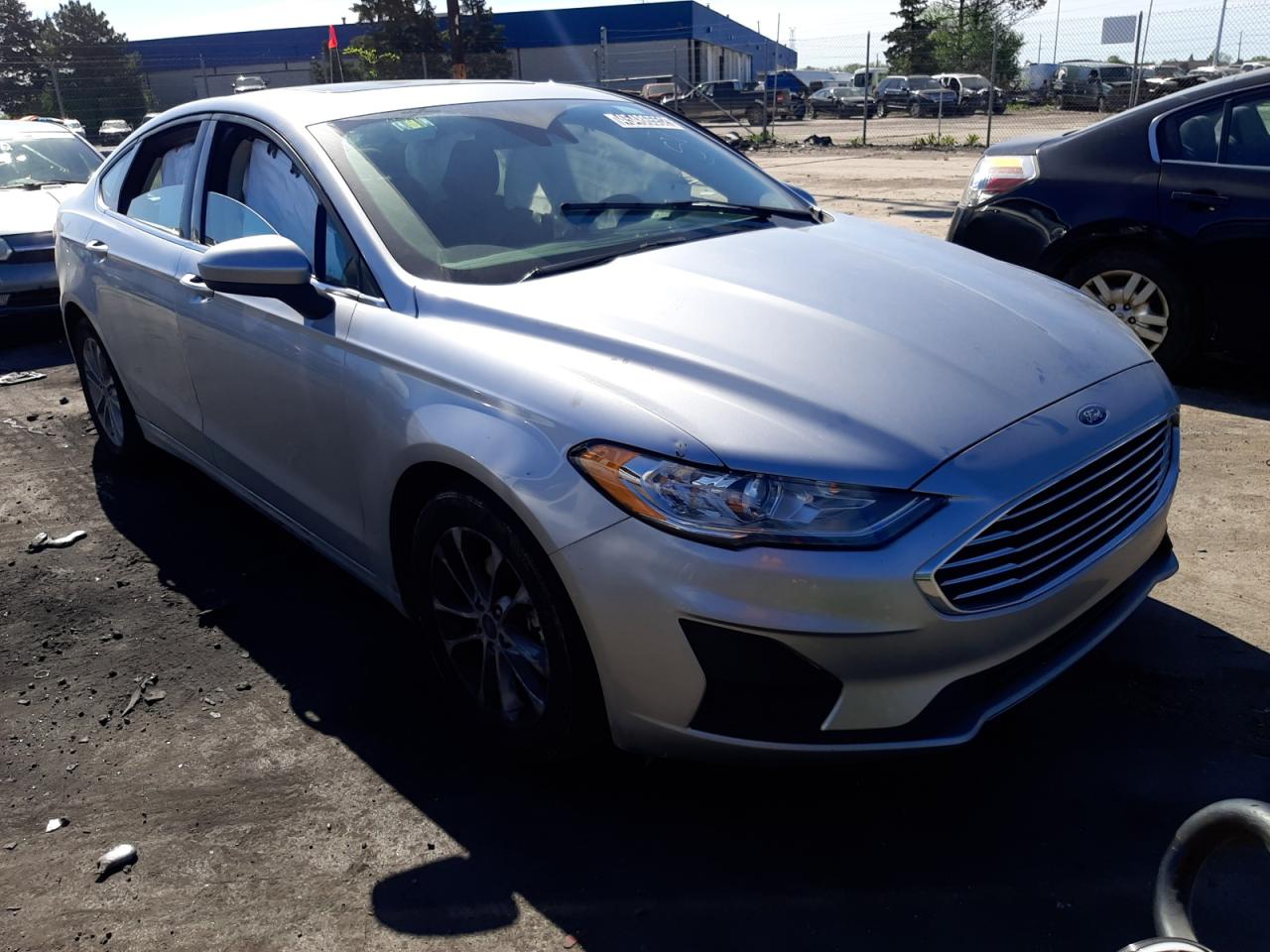 FORD FUSION SE 2020 with VIN 3FA6P0HD6LR190782 - Photo from auction