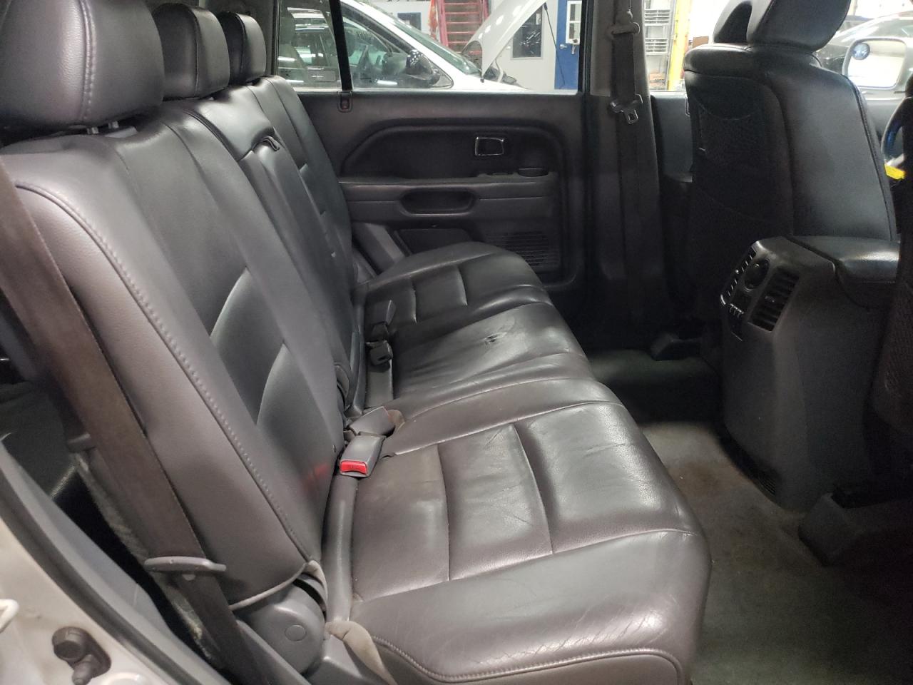Photo 6 from auction – 2006 HONDA PILOT EX with VIN 2HKYF18696H541964