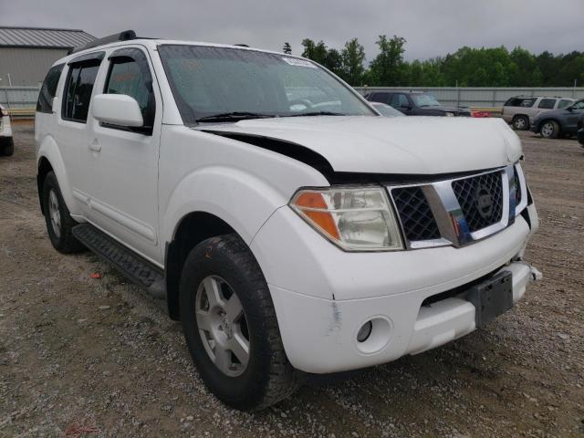 NISSAN PATHFINDER 2006 with VIN 5N1AR18W86C635155 - Photo from auction