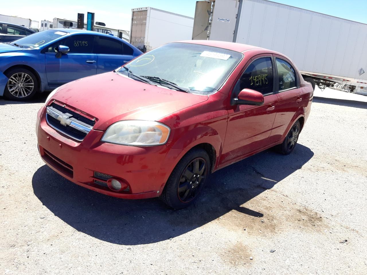 Photo 2 from auction – 2011 CHEVROLET AVEO LT with VIN KL1TG5DE3BB174719