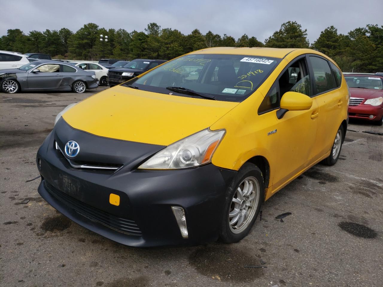 Photo 2 from auction – 2014 TOYOTA PRIUS V with VIN JTDZN3EU9E3321918