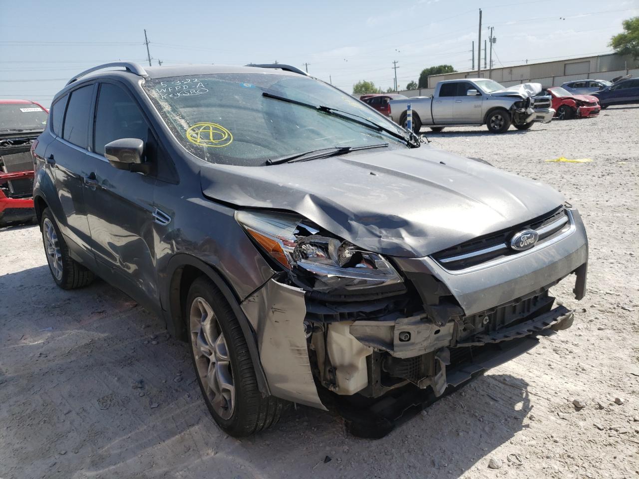FORD ESCAPE TIT 2014 with VIN 1FMCU0J96EUD24547 - Photo from auction