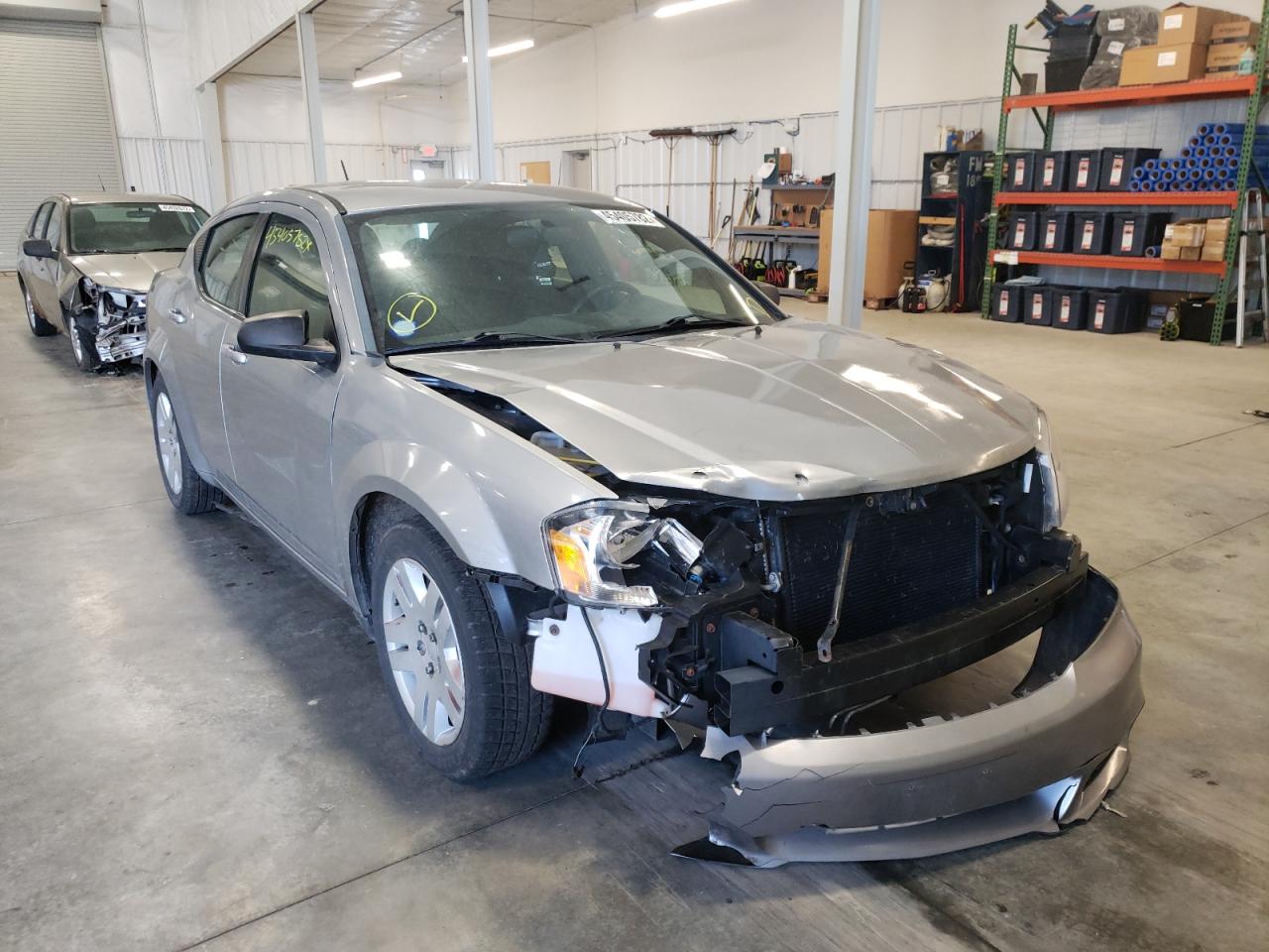 DODGE AVENGER SE 2014 with VIN 1C3CDZABXEN188174 - Photo from auction