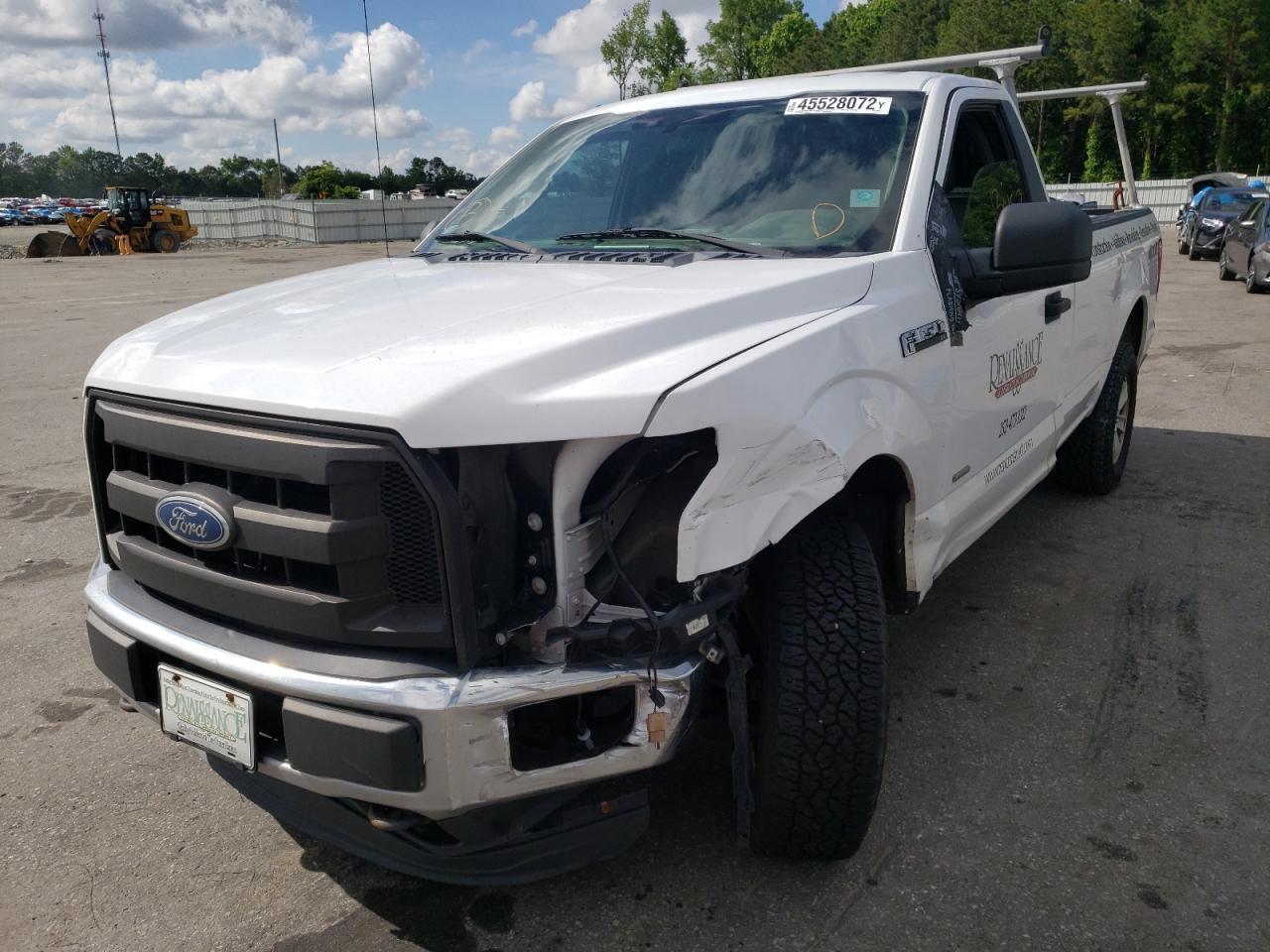 Photo 2 from auction – 2016 FORD F150 with VIN 1FTMF1EP6GKD36567