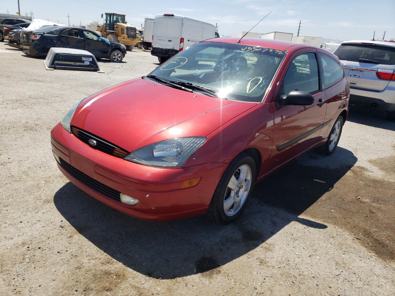 Photo 2 from auction – 2003 FORD FOCUS ZX3 with VIN 3FAFP31373R189983
