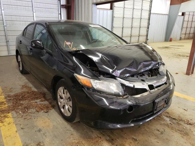 HONDA CIVIC LX 2012 with VIN 19XFB2F57CE357514 - Photo from auction