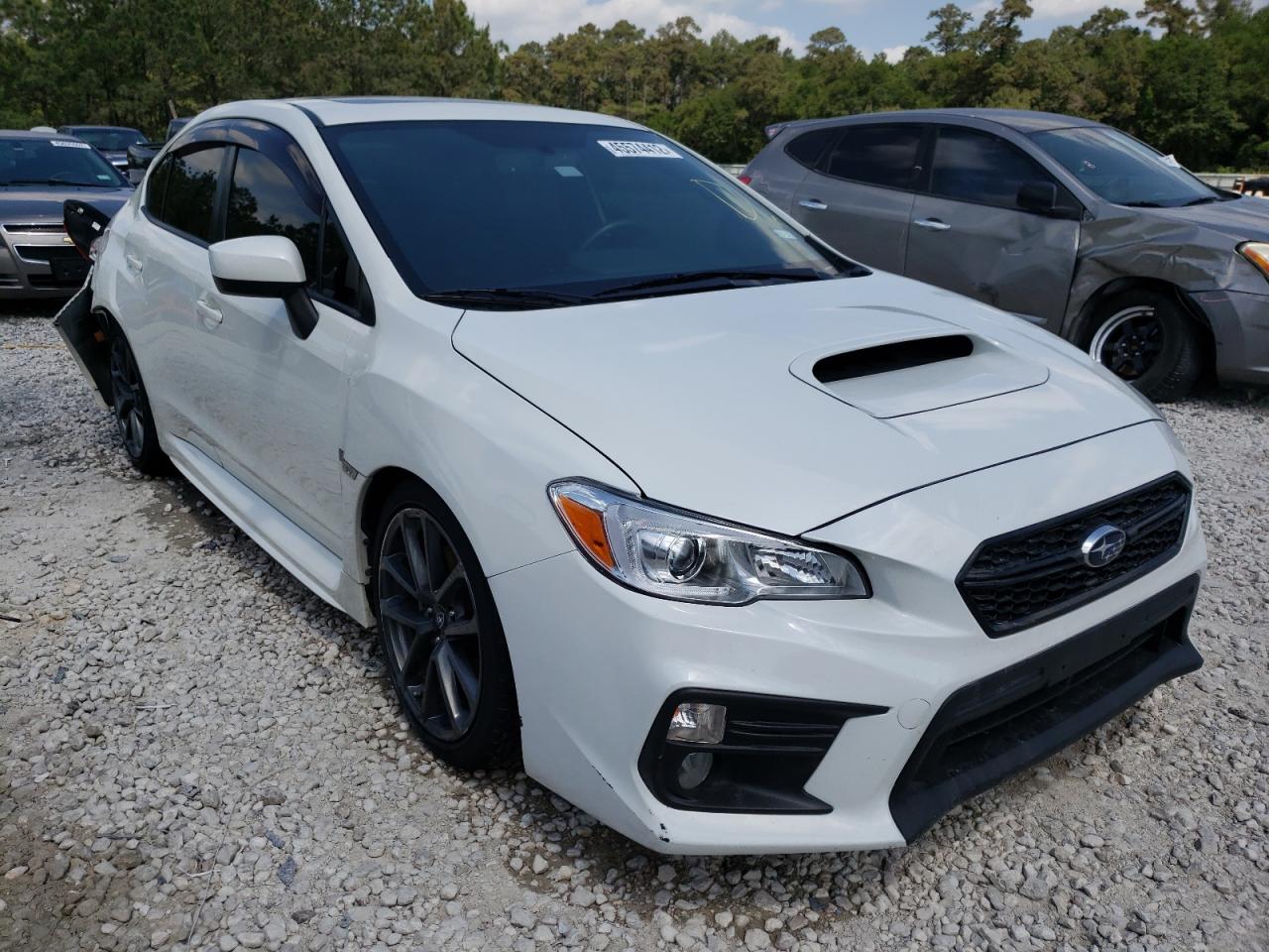 SUBARU WRX PREMIU 2018 with VIN JF1VA1C60J8830351 - Photo from auction