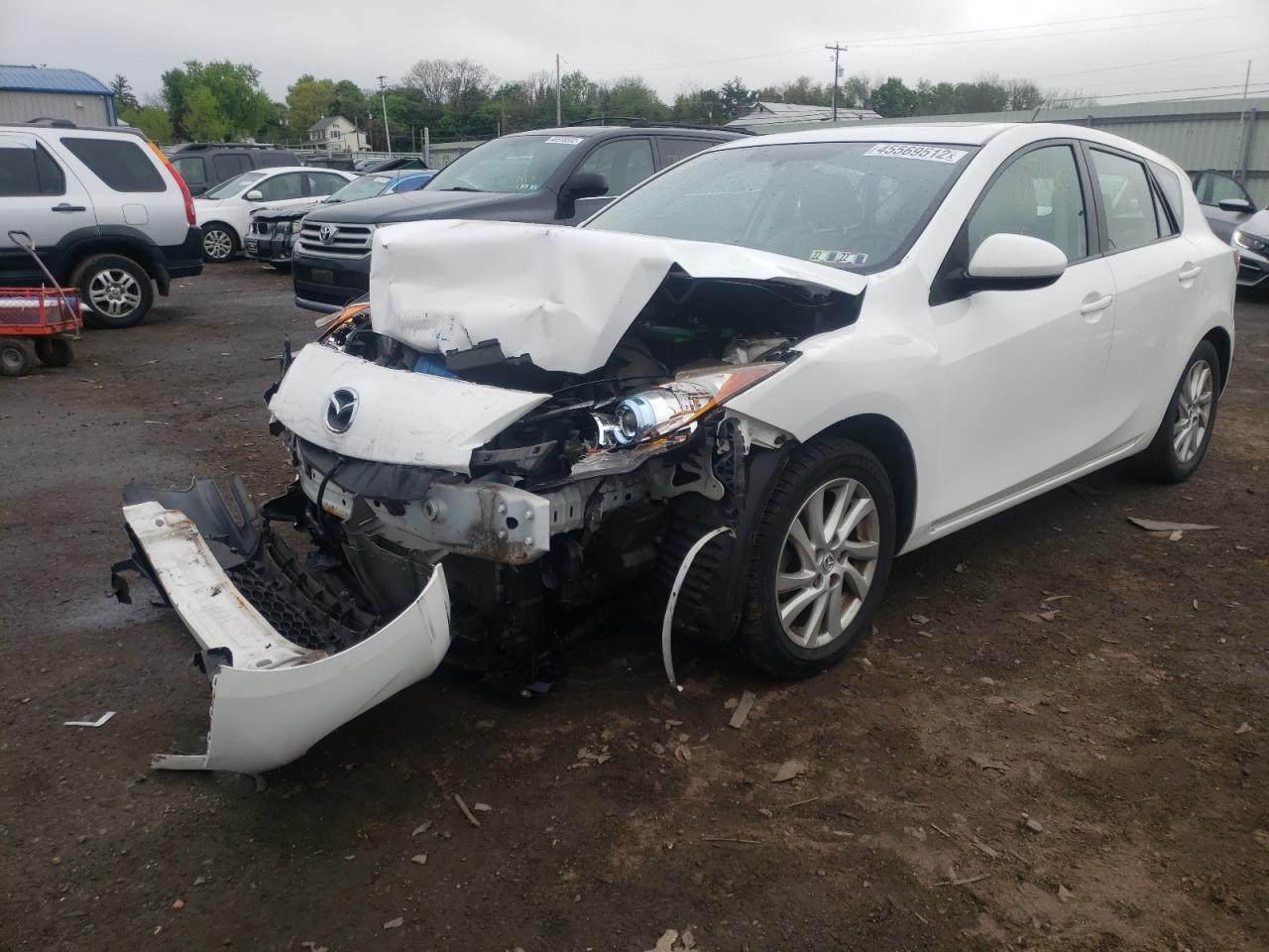 Foto 2 de la subasta – 2012 MAZDA 3 I con VIN JM1BL1M87C1652392