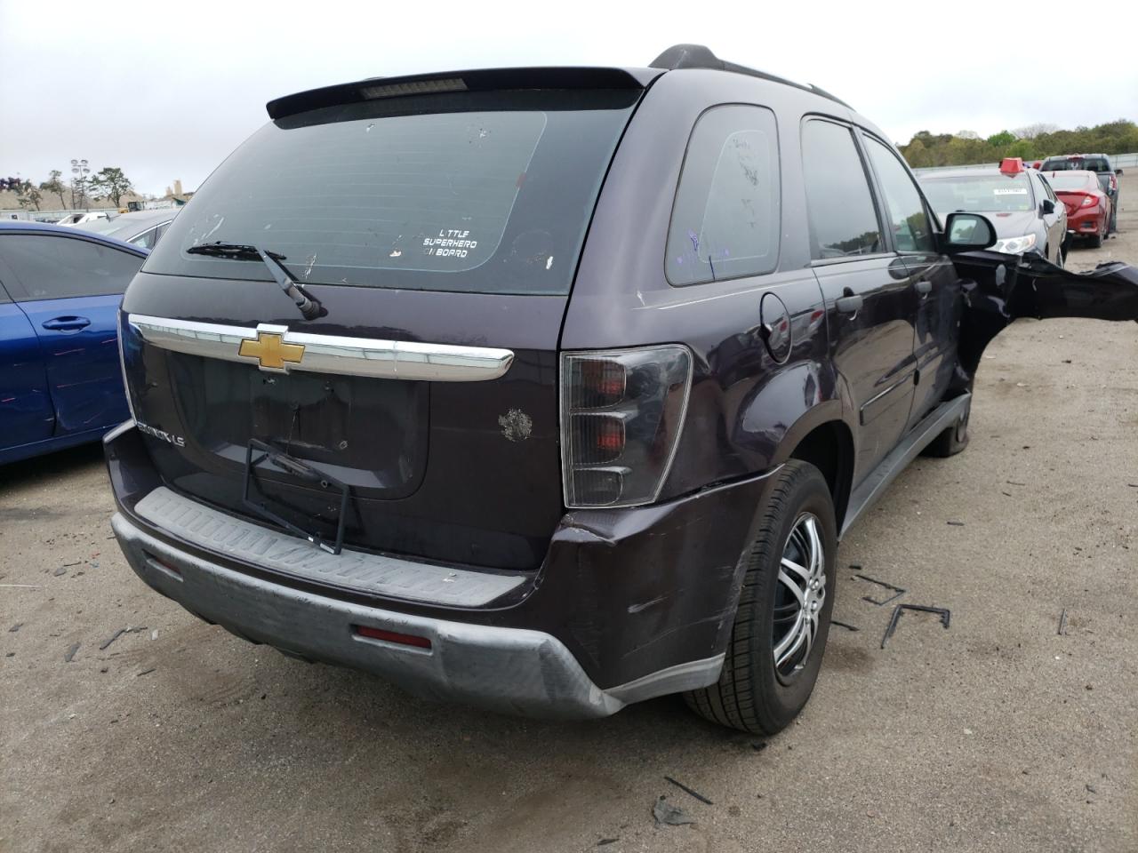 Photo 4 from auction – 2006 CHEVROLET EQUINOX with VIN 2CNDL13F566127725
