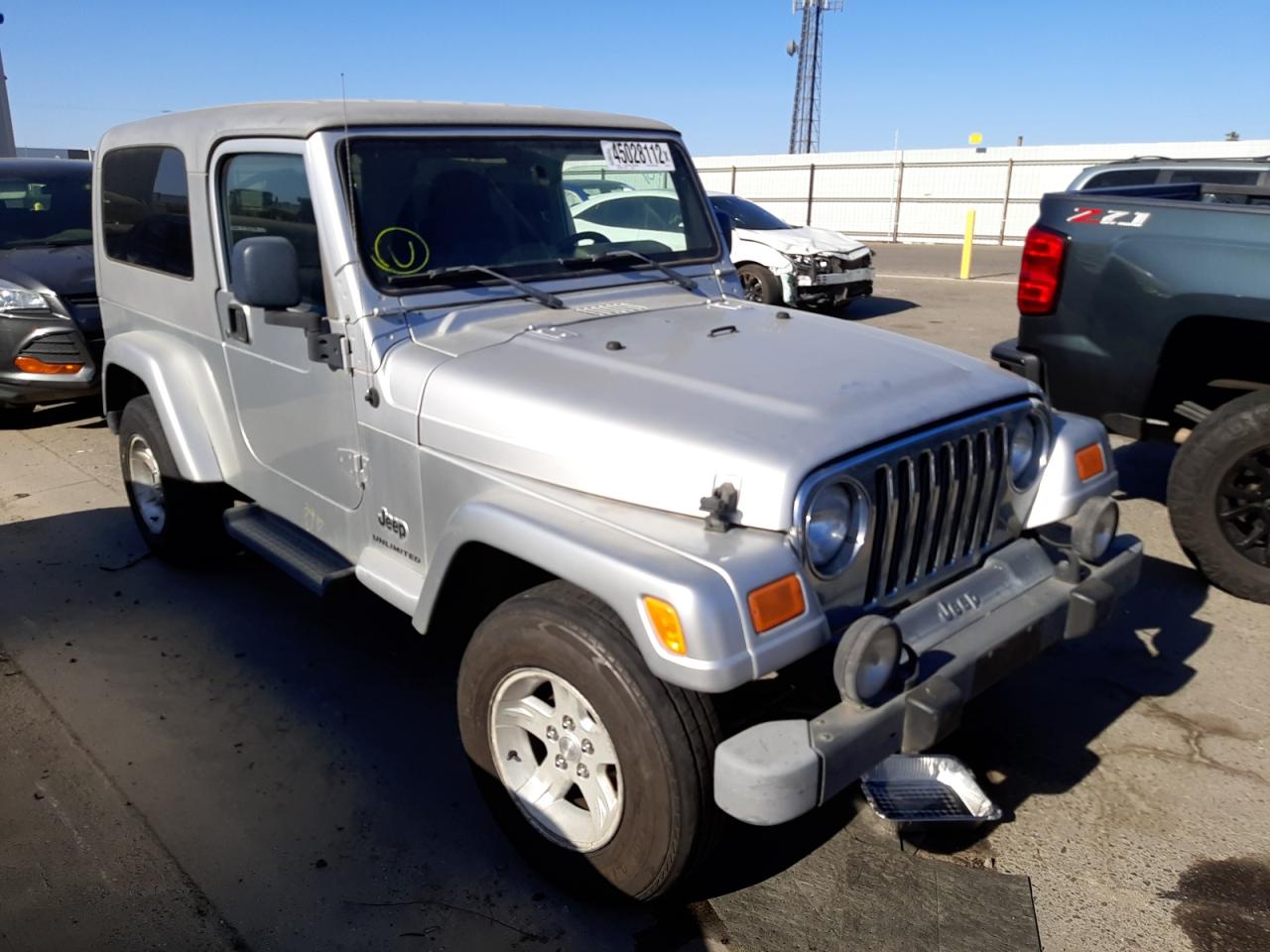 JEEP WRANGLER / 2005 with VIN 1J4FA44S05P308157 - Photo from auction