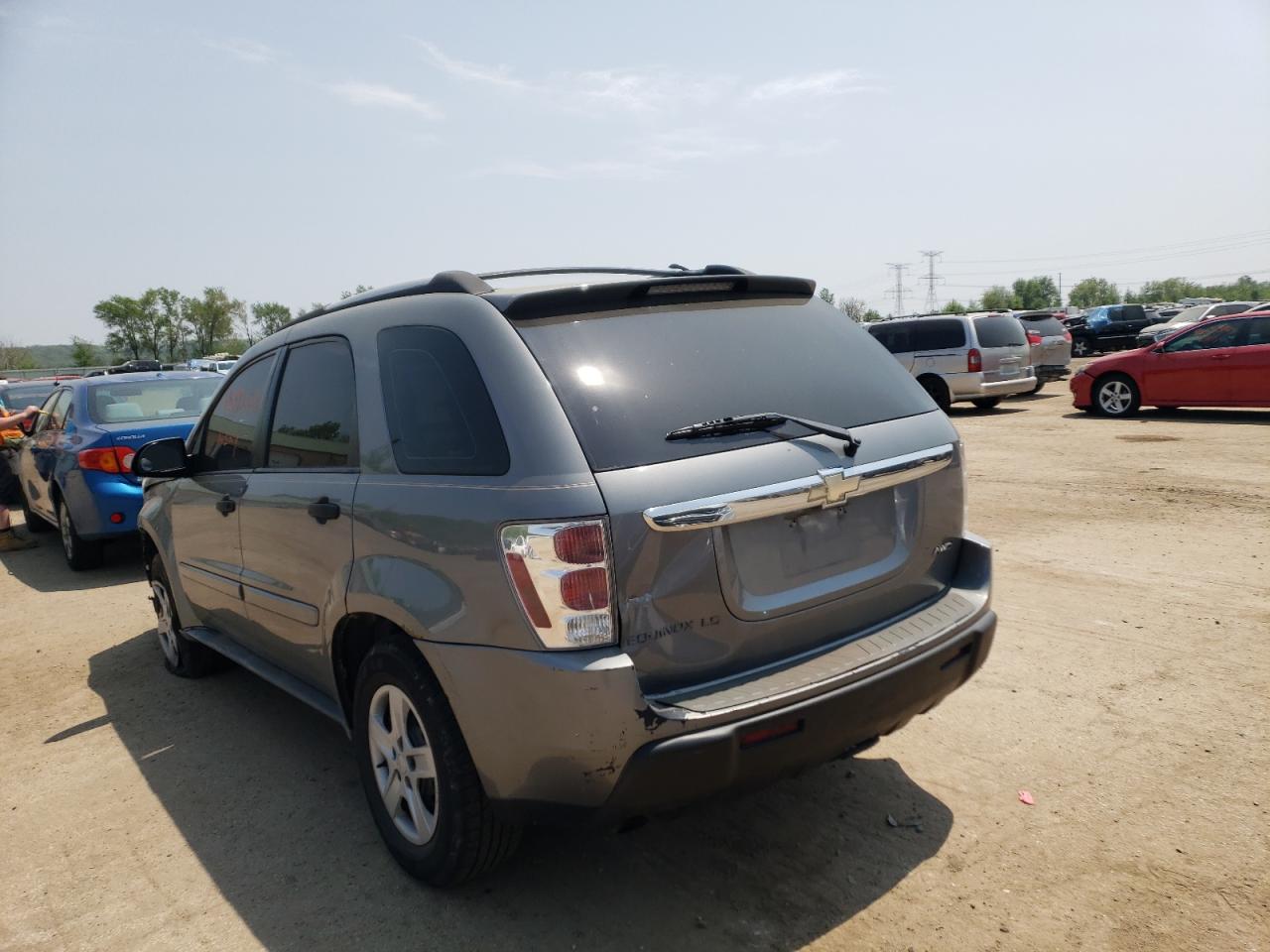 Photo 3 from auction – 2005 CHEVROLET EQUINOX LS with VIN 2CNDL23F256079900