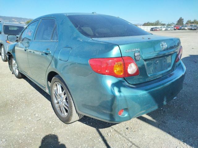 Photo 3 from auction – 2009 TOYOTA COROLLA BA with VIN JTDBL40E69J052033