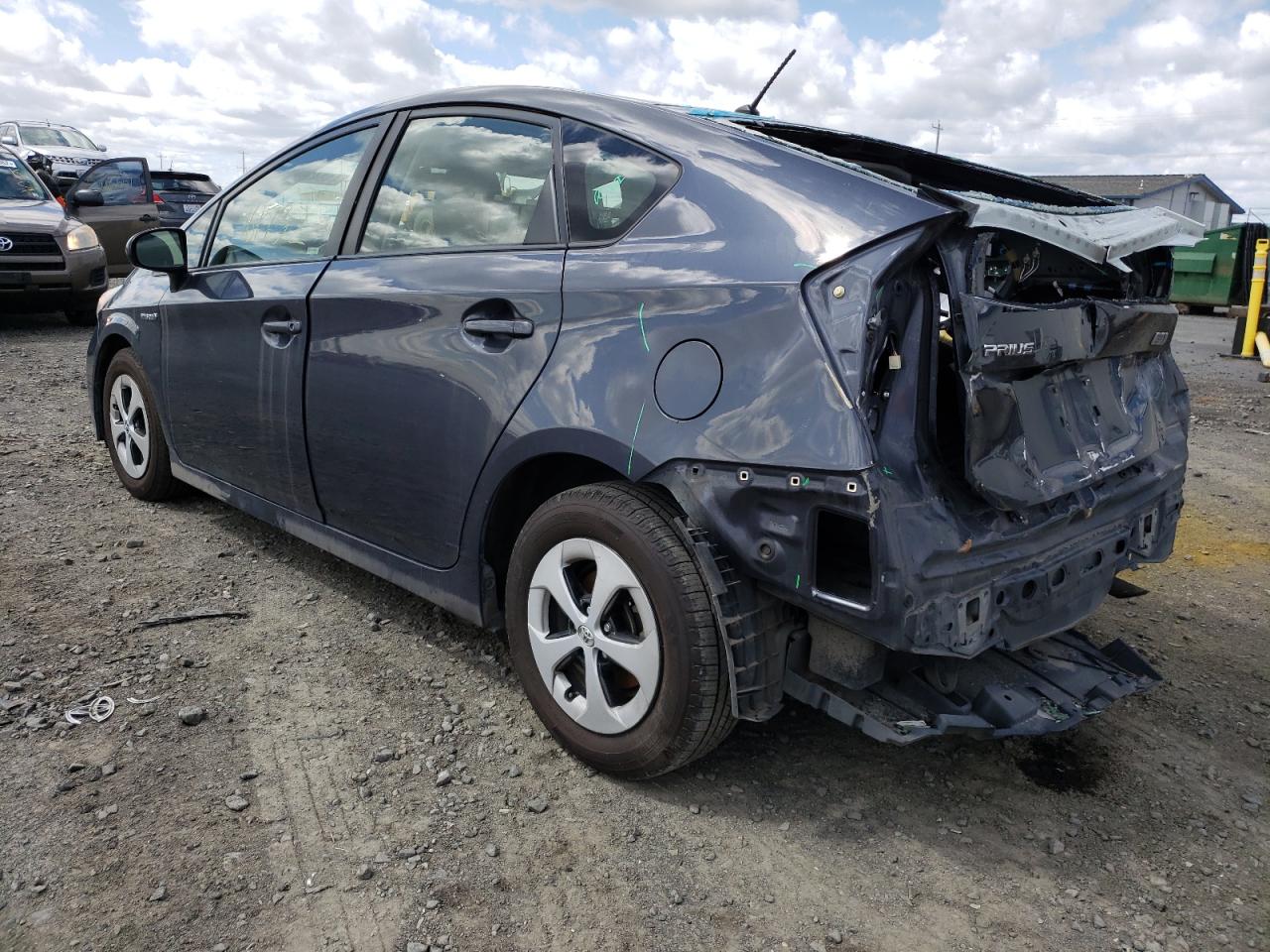 Photo 3 from auction – 2013 TOYOTA PRIUS with VIN JTDKN3DU8D1712927