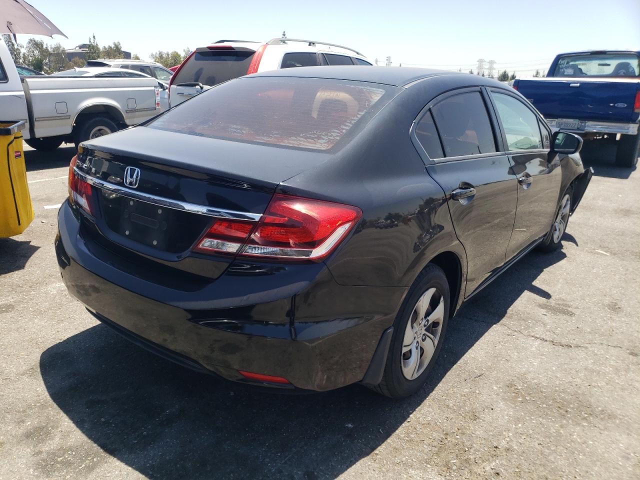 Photo 4 from auction – 2014 HONDA CIVIC LX with VIN 19XFB2F50EE238450