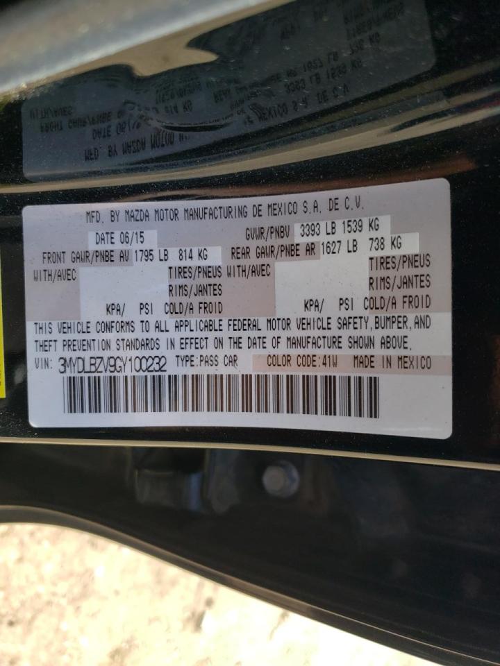 Photo 10 from auction – 2016 SCION IQ with VIN 3MYDLBZV9GY100232
