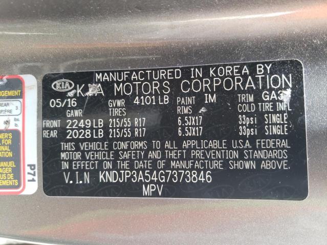 Photo 10 from auction – 2016 KIA SOUL + with VIN KNDJP3A54G7373846