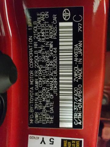 Photo 10 from auction – 2018 TOYOTA PRIUS with VIN JTDKBRFU8J3583144