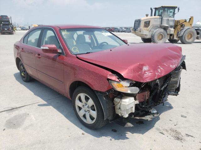 KIA OPTIMA LX 2009 with VIN KNAGE228395295767 - Photo from auction