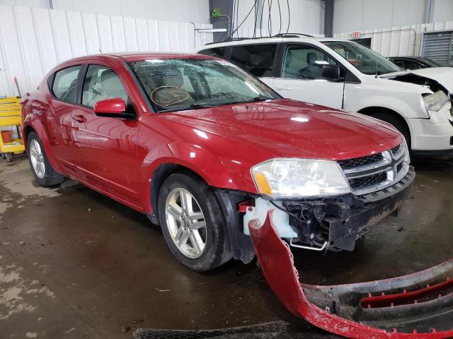 DODGE AVENGER SX 2012 with VIN 1C3CDZCB3CN156967 - Photo from auction