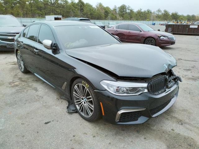 BMW M550XI 2018 with VIN WBAJB9C56JB287082 - Photo from auction