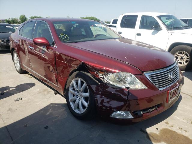 LEXUS LS 460 2007 with VIN JTHBL46FX75010257 - Photo from auction