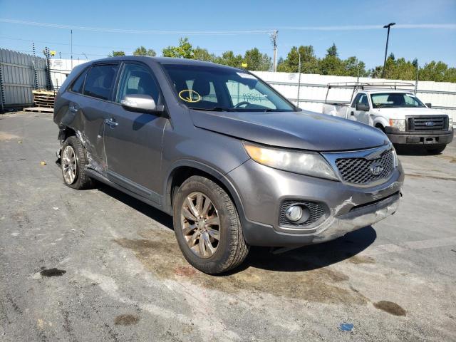 KIA SORENTO EX 2011 with VIN 5XYKU4A10BG018331 - Photo from auction