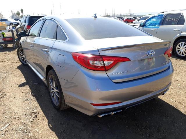 Photo 3 from auction – 2017 HYUNDAI SONATA SPO with VIN 5NPE34AB6HH450478