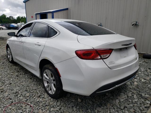 Photo 3 from auction – 2015 CHRYSLER 200 LIMITE with VIN 1C3CCCAB5FN554950