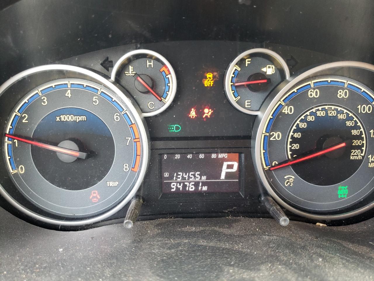 Photo 8 from auction – 2013 SUZUKI SX4 with VIN JS2YB5A3XD6100571